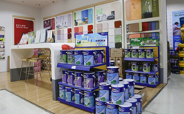 陜西西安多樂士漆專賣店地址電話分享!